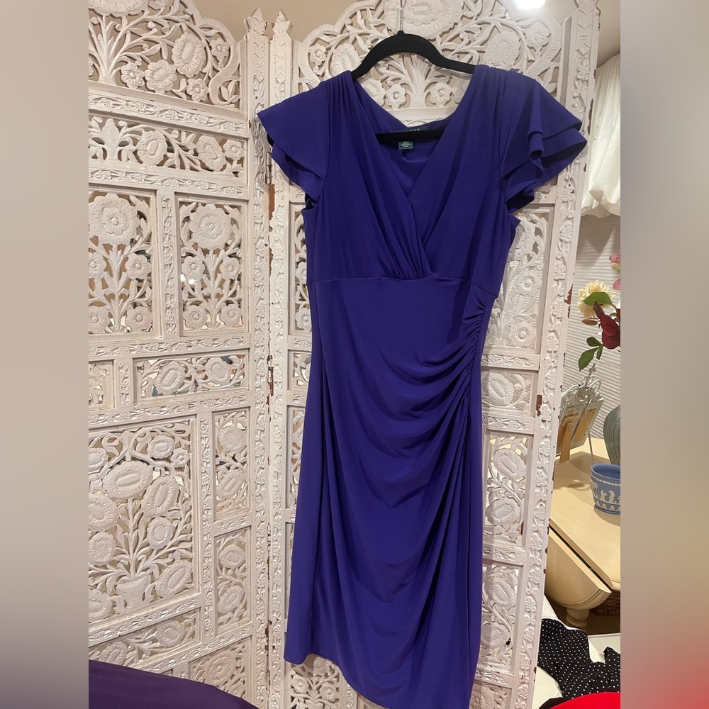 Ralph Lauren Classic V-Neck Dress
